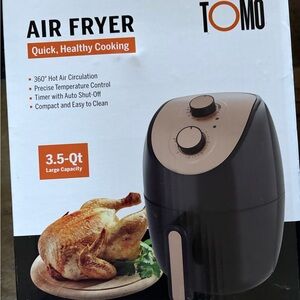 TOMO Black Air Fryer 3.5-Qt